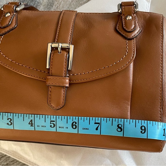Coach Charlie Jessa Leather Handbag/Satchel